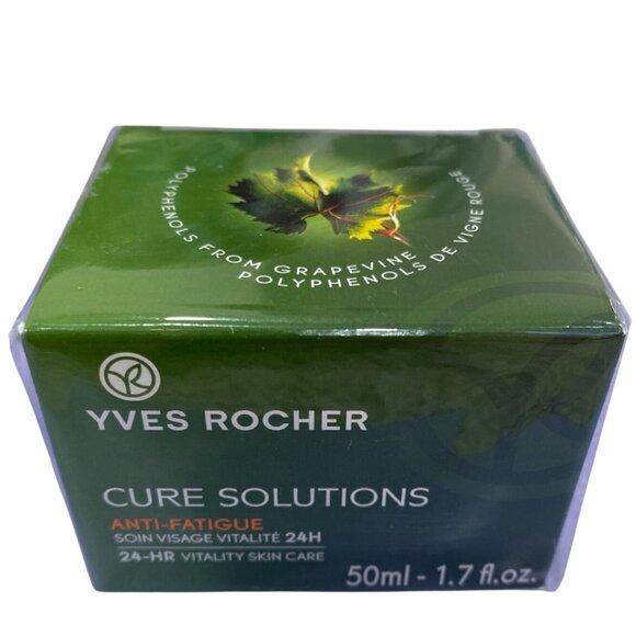 Yves Rocher Cure Solutions Anti-Fatigue 24-Hr Vitality Skin Care 50ml - Picture 1 of 2